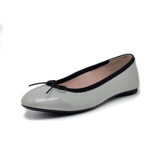 Bloch Ascella Ballet Flats Silver Patent Size 6